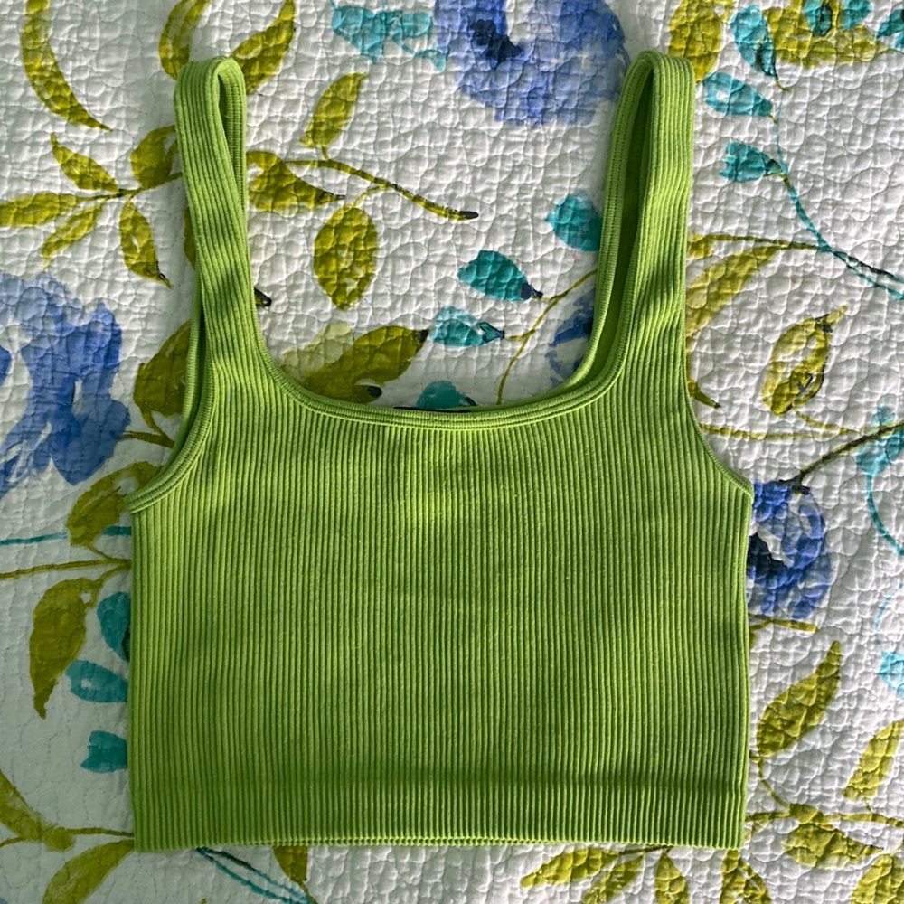 Zara Ribbed Tank Top